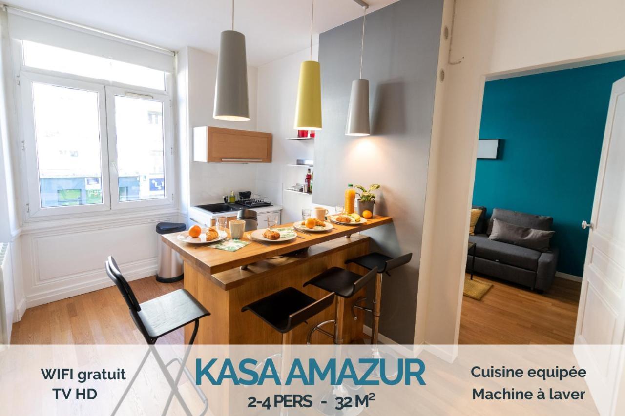 Kasa Amazur - Centre Ville & Cosy Сент Етиен Екстериор снимка